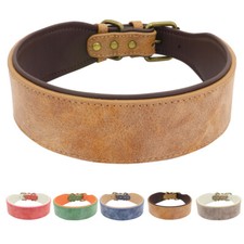 Leder Hundehalsband Hunde