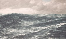 Sturm auf der Nordsee Marine