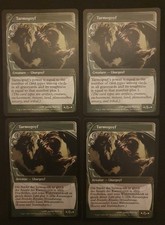 MTG Magic | TARMOGOYF | Future Sight | Playset (2x Eng, 2 Dt.) | Excellent+ (NM)