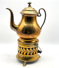 Antike Messing Kanne mit