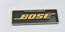 Deko Bose BOSE Logo Schild Aufsteller Theater Kino klein 17,5cm groß 22cm
