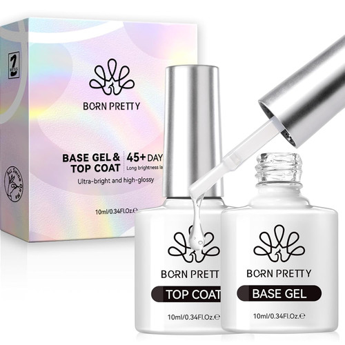 Born pretty top coat gel - pretty,
