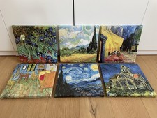 Im Set: Vincent van Gogh Bilder Reproduktion Auf Leinwand 30x30