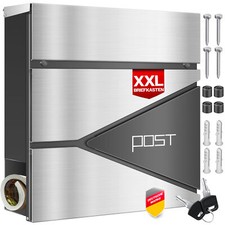 KESSER® Briefkasten Edelstahl