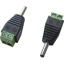 TRU COMPONENTS LT-DC3.5M Niedervolt-Steckverbinder Stecker, gerade 3.5 mm 1.3...