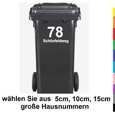 Hausnummern Aufkleber 157/1