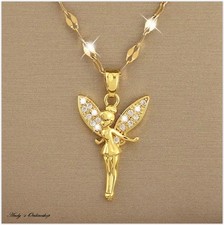 Damen halskette fee libelle - fee,