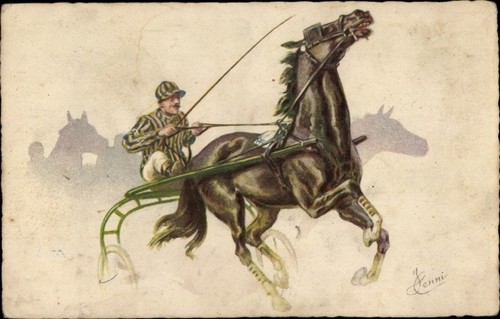 Künstler rennpferd - künstler,