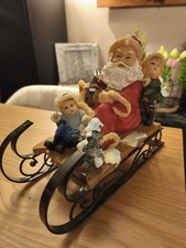 Weihnachtsmann Auf Metall