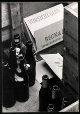 Fotografie leere Bier - und