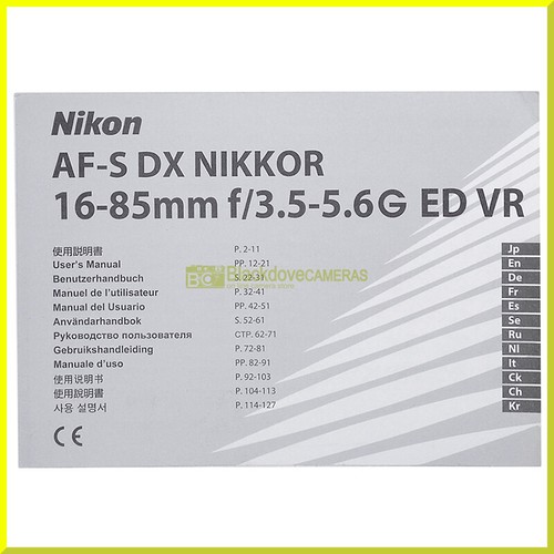 Original handbuch für nikon - für,