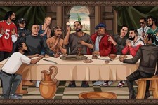 The Last Supper Of Hip Hop Poster Das Letzte Abendmahl 91,5 x 61 cm