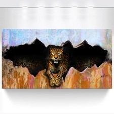 Leopard Tiere Abstrakt