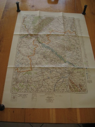 Alte generalkarte blatt 48 - alte,
