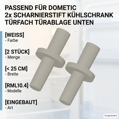 Scharnierstift passend für - 2x,