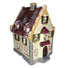 Deko Keramik Landhaus Weihnachtsdeko Höhe 12 cm. handgefertigt,  gebraucht