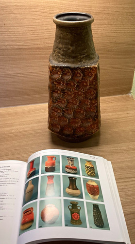 Jasba keramikvase blumendekor - jasba,