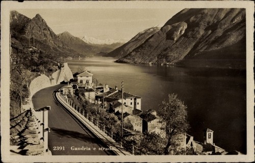 Gandria lago lugano - lago, di