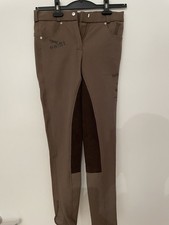 EAST Damenreithose Vollbesatz braun Gr.36 Neu!!