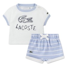 Lacoste Baby 2-Teiler weiß
