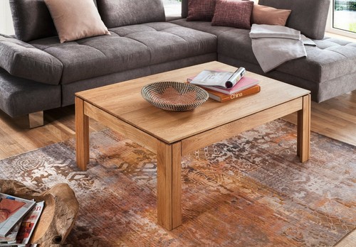 Couchtisch massivholz eiche - massivholz,