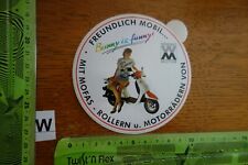 Alter Aufkleber Motorrad Mofa Motorroller WINKING MOTOR 