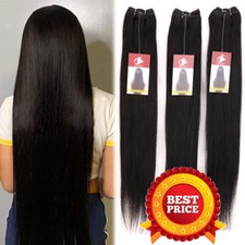 20-75cm Echthaartresse Indisch Remy Echthaar Extensions Weft Tressen 100G Bündel