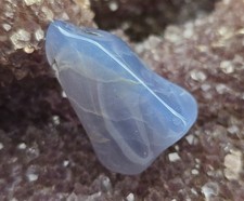 Großer  Chalcedon Blau