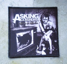 ASKING ALEXANDRIA - RECKLESS & RELENTLESS - PATCH/AUFNÄHER -HEAVY METAL/HARDCORE