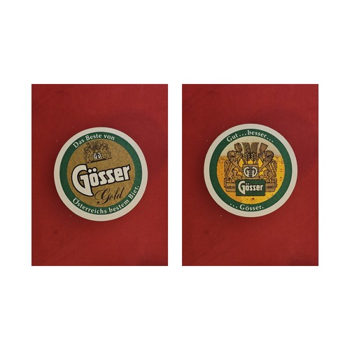 Gösser goldfarbener kreis - goldfarbener,