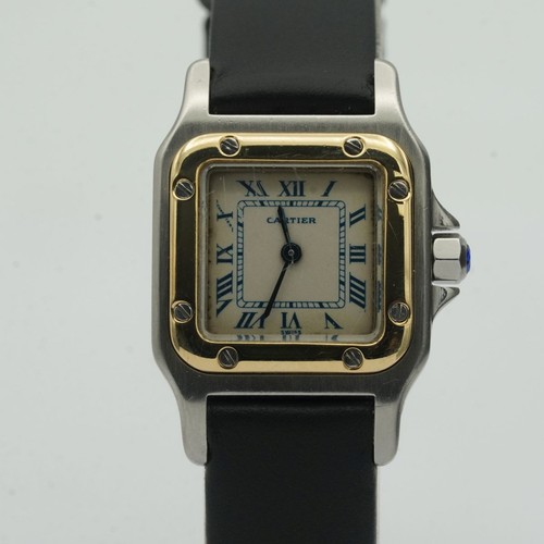 Cartier santos quartz damen - cartier,