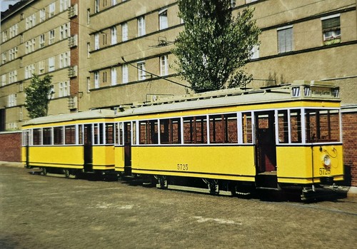 Berlin strassenbahn tram tw - ak,