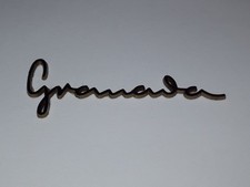 Emblem "Granada" (Kunststoff) aus Blaupunkt Granada 21300 - Röhrenradio