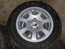 2x BMW 5er E60 E61 Alufelgen Felge Sommerreifen Reifen 225 55 R16 16" 6762000