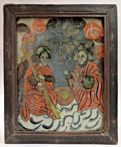 Hinterglasbild rumänien - hinterglasbild,