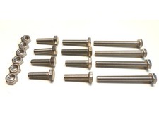 Satz VA Schrauben für Loewe / Grundfos Kolbenpumpe Wasserknecht versch. Typen