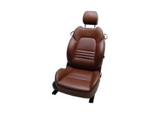 Peugeot 407 Coupe elektrisch Sitze vorne rechts SHZ Beifahrersitz Leder Braun