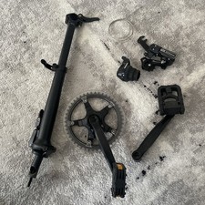 Fahrrad Schaltwerk  Kurbel Garnitur LenkerVorbau alles von Klapp Fahrrad 20 Zoll