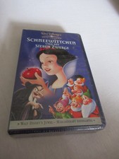 SCHNEEWITTCHEN und die 7 ZWERGE VHS - W. DISNEY NEU