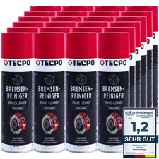 24x 500ml TECPO BREMSENREINIGER BRAKE CLEANER UNIVERSAL TEILE REINIGER ENTFETTER