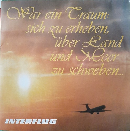 Interflug schallplatte - interflug,