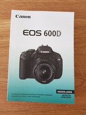 eos 600d Niederlande Nederlands Bedienungsanleitung Instructie-handleiding