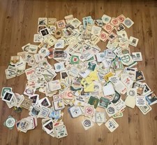 über 400 alte Bierdeckel .. Bierdeckelsammlung Fundgrube DDR BRD Ausland
