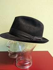 Earl of Dover Hut, Top Qualität, Bogart Style, schwarz, für kleinen Kopf