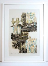 Hans PLUQUET 1903-1981 Holzschnitt SIGNIERT dat. 1969 nummeriert 1/25 Tessin IV