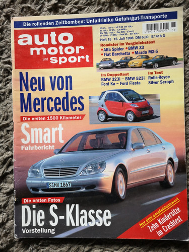 Auto motor sport 1998 - sport,