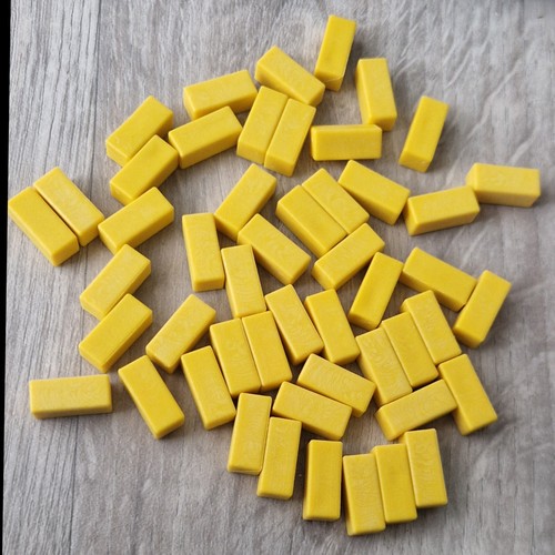 50x kleine heuballen - kleine, gelb