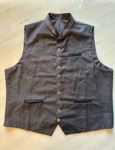 Herren trachtenweste grau - herren,
