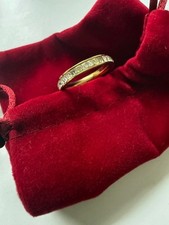 Wunderschöner Hochwertiger Goldfarbener Ring Größe 55