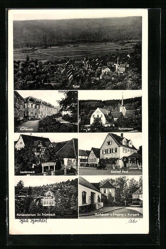 Bad bocklet totalansicht - ak,